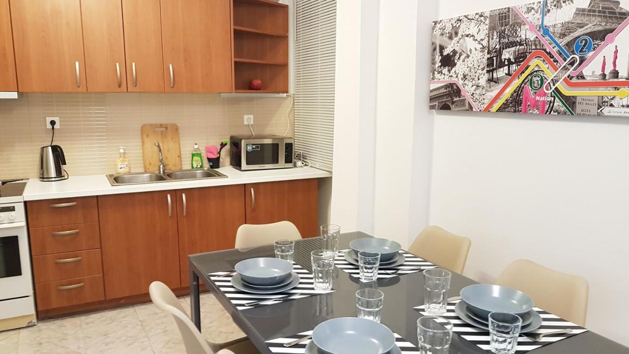 Palette Apartment Bamboo - Athens Center, 6 Bd, 3 Bath Extérieur photo