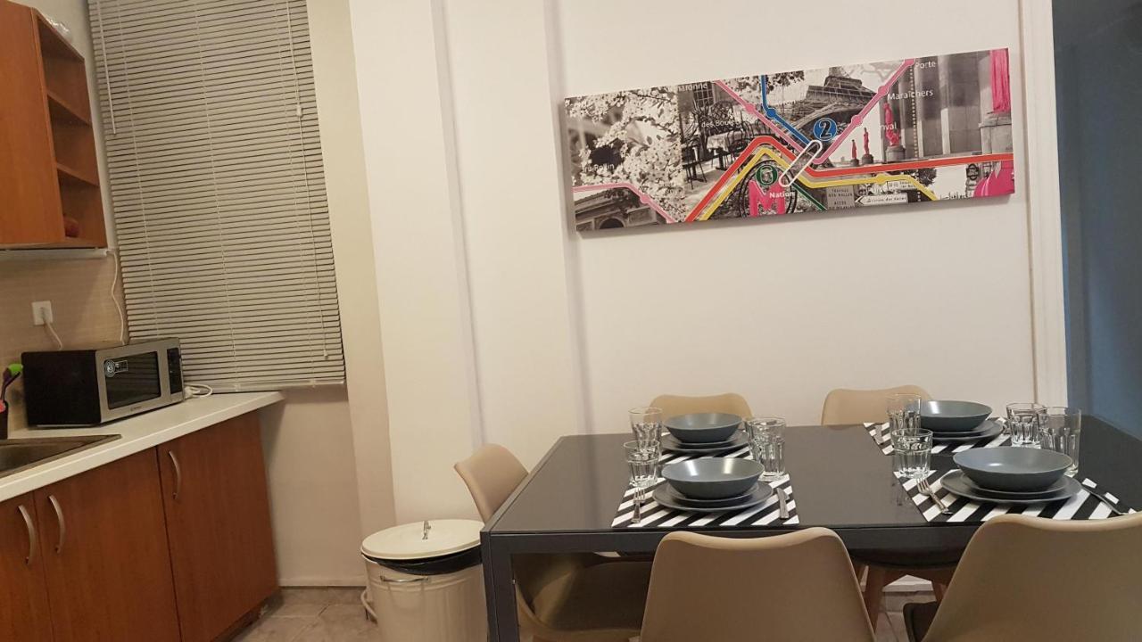 Palette Apartment Bamboo - Athens Center, 6 Bd, 3 Bath Extérieur photo